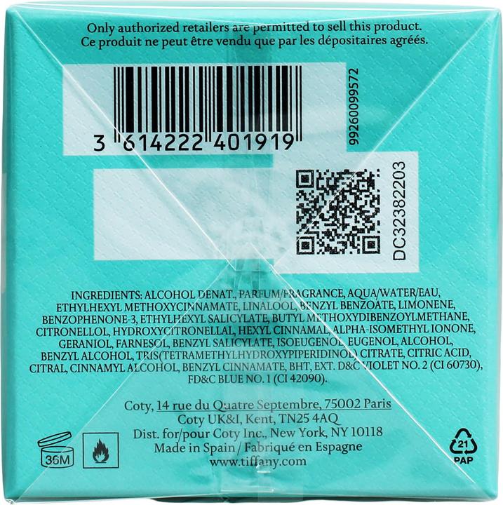 Image du produit Tiffany & Co. signature (Eau de parfum, 30 ml)