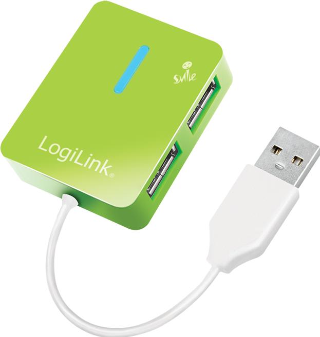 Actual product image LogiLink Smile (USB-A, 4 Ports)