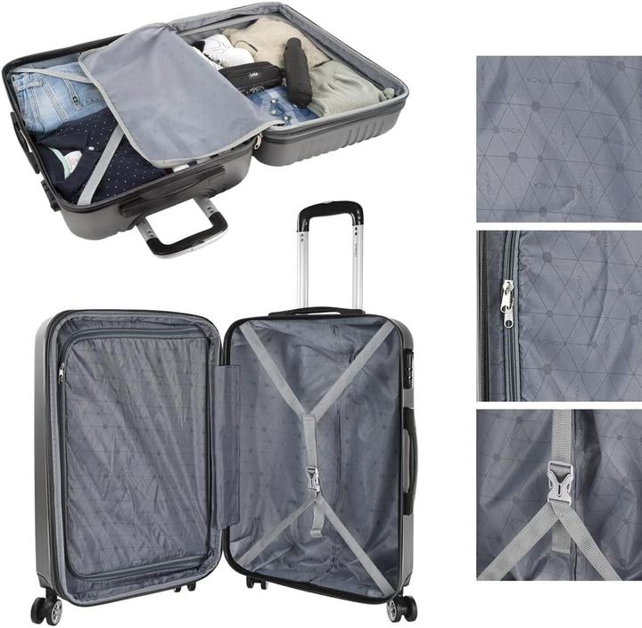 Produktbild Itaca Reisekoffer, 66cm, Antrazit (55 l)