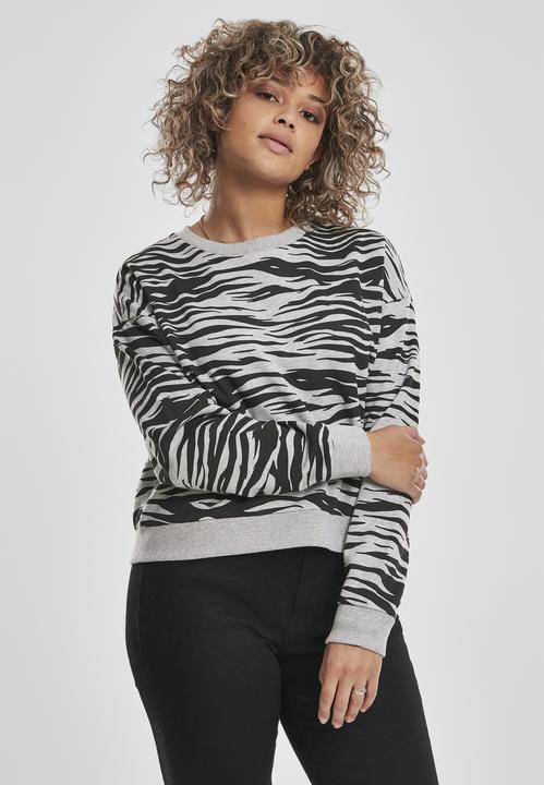 Produktbild Urban Classics Ladies AOP Short Tiger Crew (4XL)