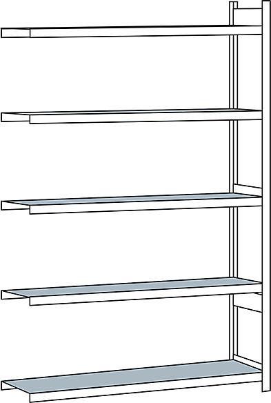 Actual product image Schulte Lagertechnik Wide span rack, with steel shelf, height 3000 mm