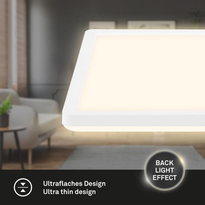 Produktbild Briloner CTS LED Panel mit LED Backlight,weiss, 1xLED/18W (2350 lm)