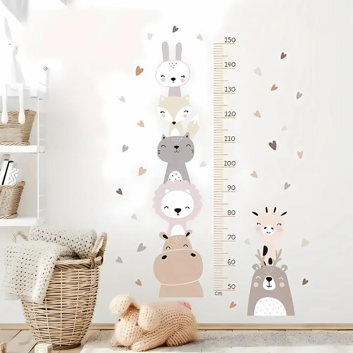 Milkii Wandsticker, Messlatte (78 x 113 cm)