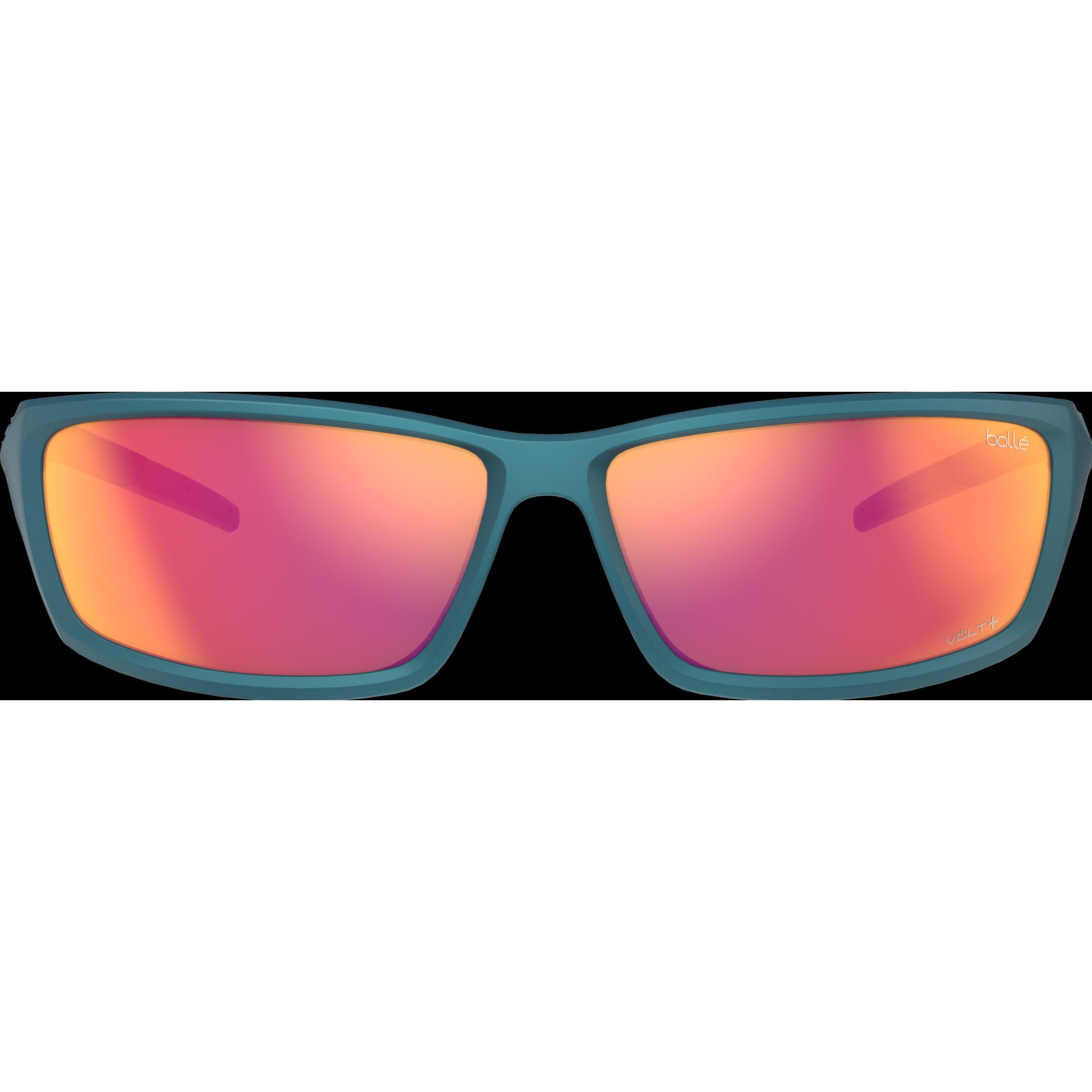 Thumbnail - Bollé, Herren, Sportbrille, Cerber Polarized S3 (VLT 15%) (Creator Teal Metallic, Volt+ Ruby Polarized S3 (VLT 15%)), Gr...