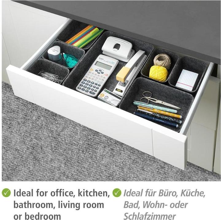 Immagine prodotto Wenko Schubladen Organizer (20,5 x 28,5 cm, 3.59 l)