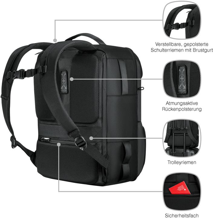 Actual product image Wenger UrbanOne 15.6" T-Backpack (33 l)