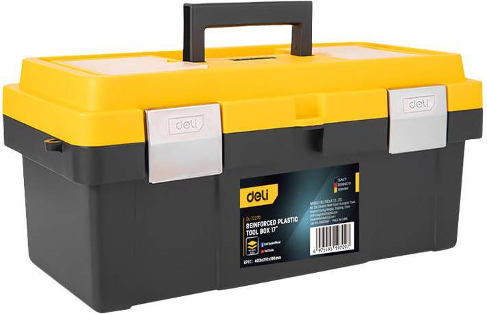 Actual product image Deli Tools Plastic Tool Box EDL-TC270