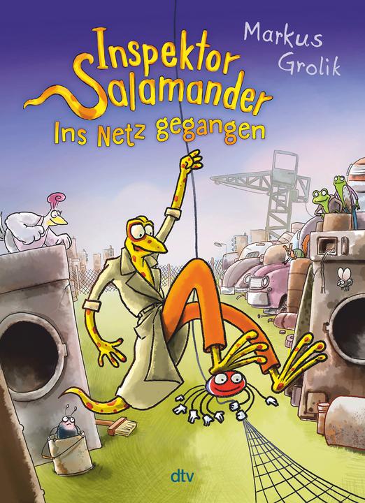 Image du produit Inspektor Salamander – Ins Netz gegangen (Allemand, Markus Grolik, 2024)