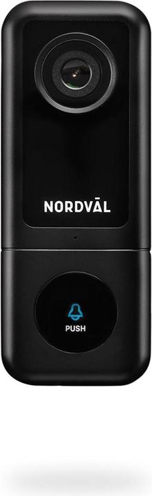 Actual product image Nordval Nordväl SH105-32GB Video Doorbell with Night Vision, 2K QHD, 32GB, Wi-Fi (Wi-Fi)