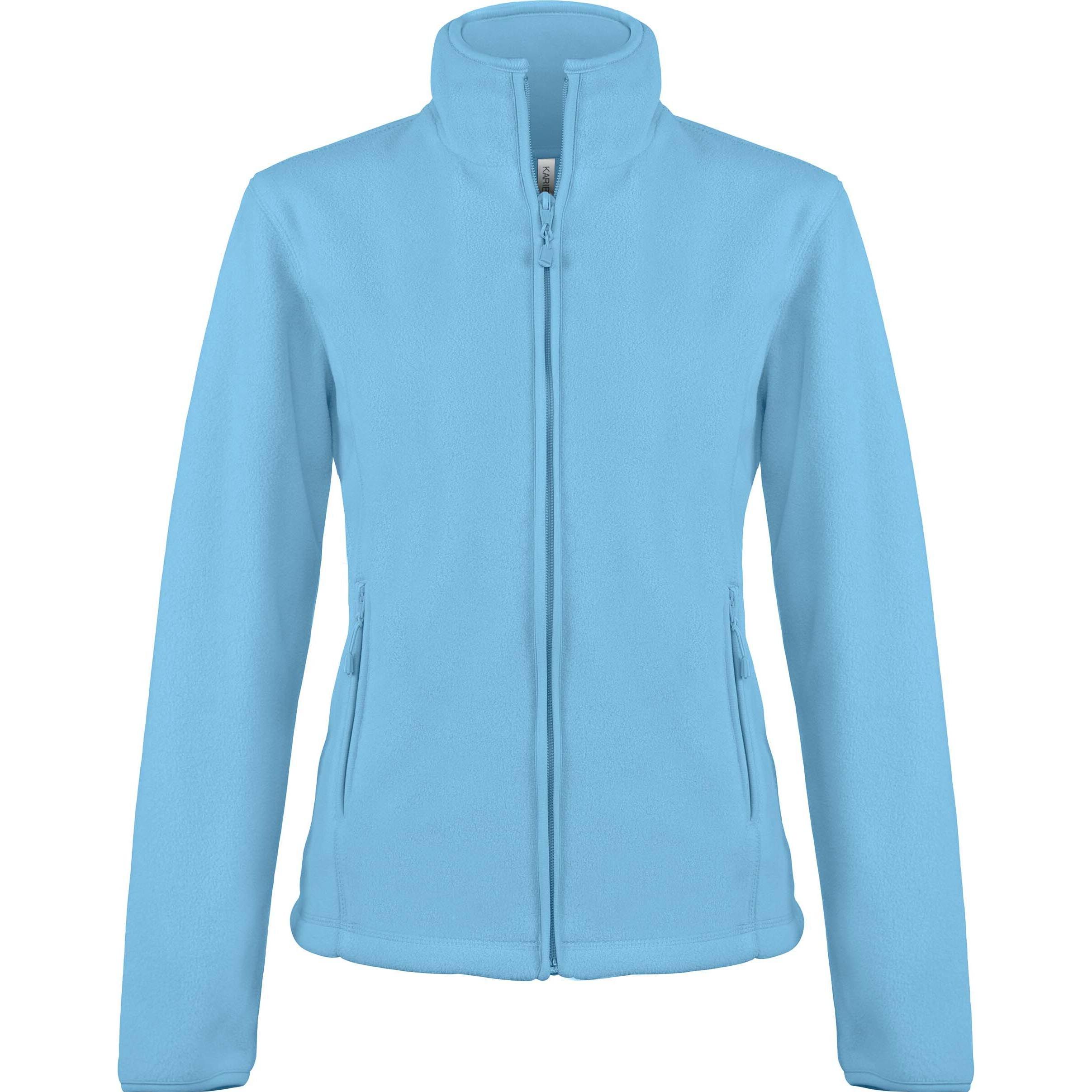 Thumbnail - Kariban, Damen, Jacke, Micropolaire Maureen (S), Weiss, S