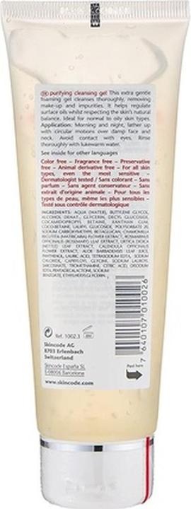Image du produit Skincode Gel nettoyant purifiant (Gel nettoyant, 125 ml)