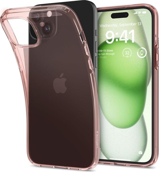 Produktbild Spigen Crystal Flex, Rosenkristall – iPhone 15 Plus (Apple iPhone 15 Plus)