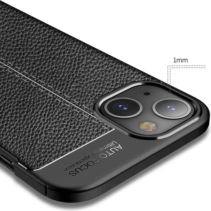 Immagine prodotto Cadorabo Copertura in TPU con struttura in similpelle (Apple iPhone 13)