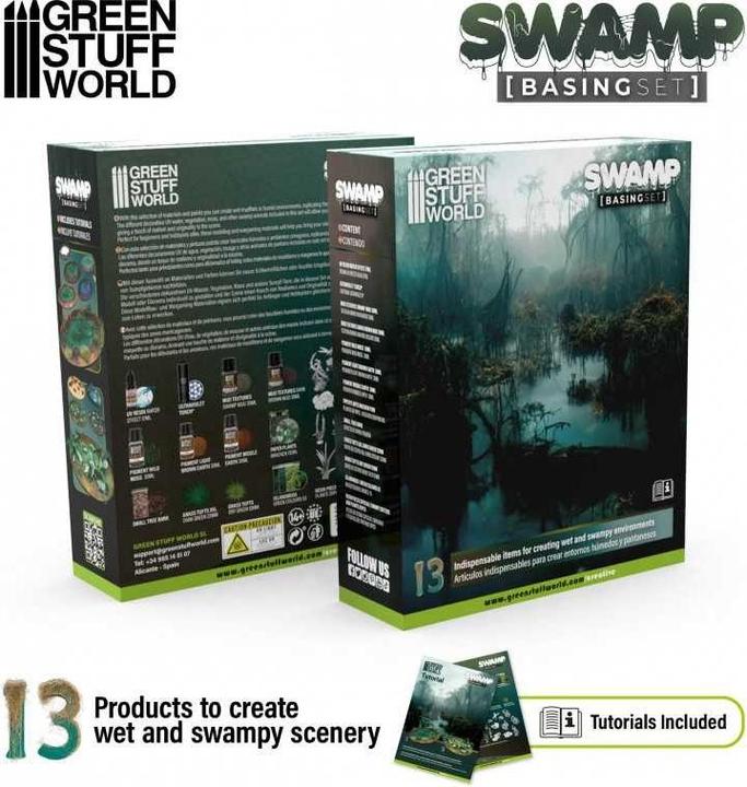 Actual product image Green Stuff World Basing Sets - Swamp