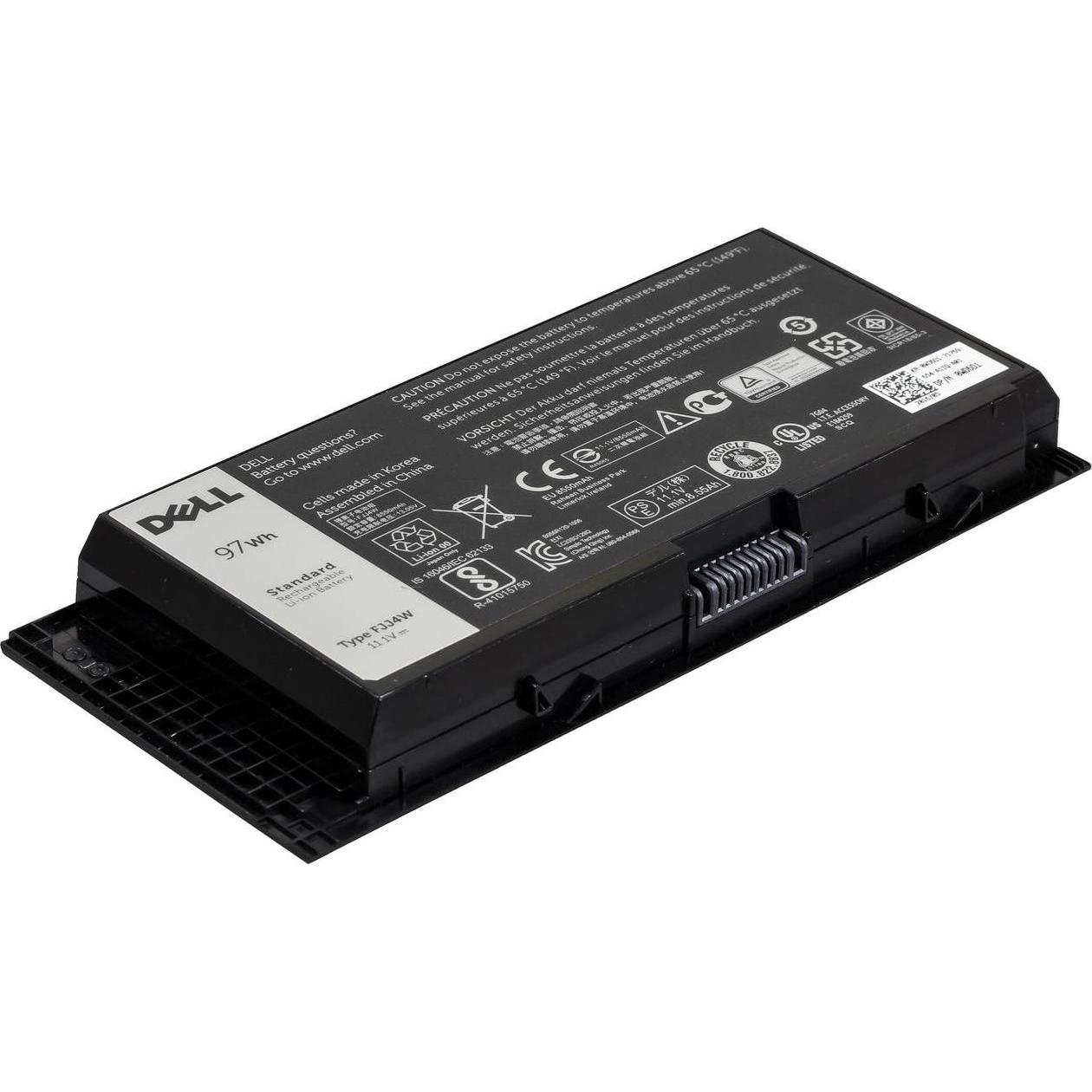 Dell Type FJJ4W Laptop-Batterie (9 Zellen), Notebook Akku