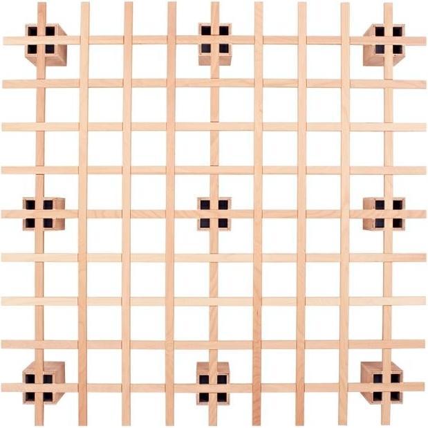 Tojo, Bett, System 200 (200 x 200 cm)