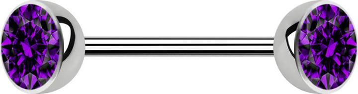 Immagine prodotto Star Piercing Orecchini con borchie Supernova Absolute Black Ball (senza ottone, Titanio)