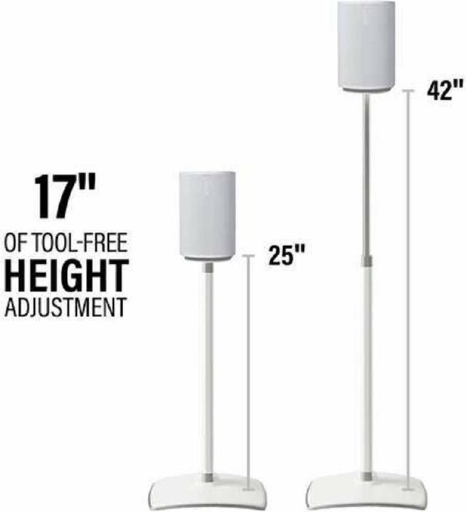 Actual product image Sanus Ständer für Sonos Era 100 (1 pcs., Stand, Height-adjustable)