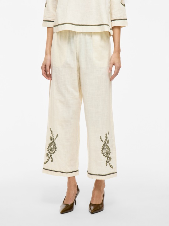 Produktbild Vila High Waist Hose mit weitem Bein (40)