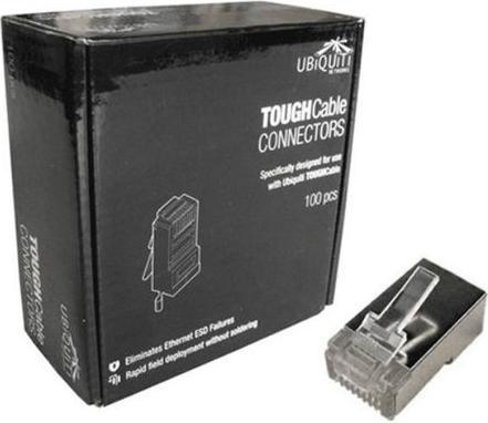 Actual product image Ubiquiti TOUGHCable Connector single 1 pcs, Category 5 RJ-45 Plug, Shielded (Network cable plug)