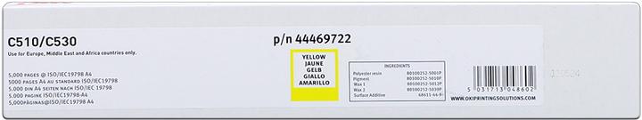 Image du produit OKI 44469722 (Y)