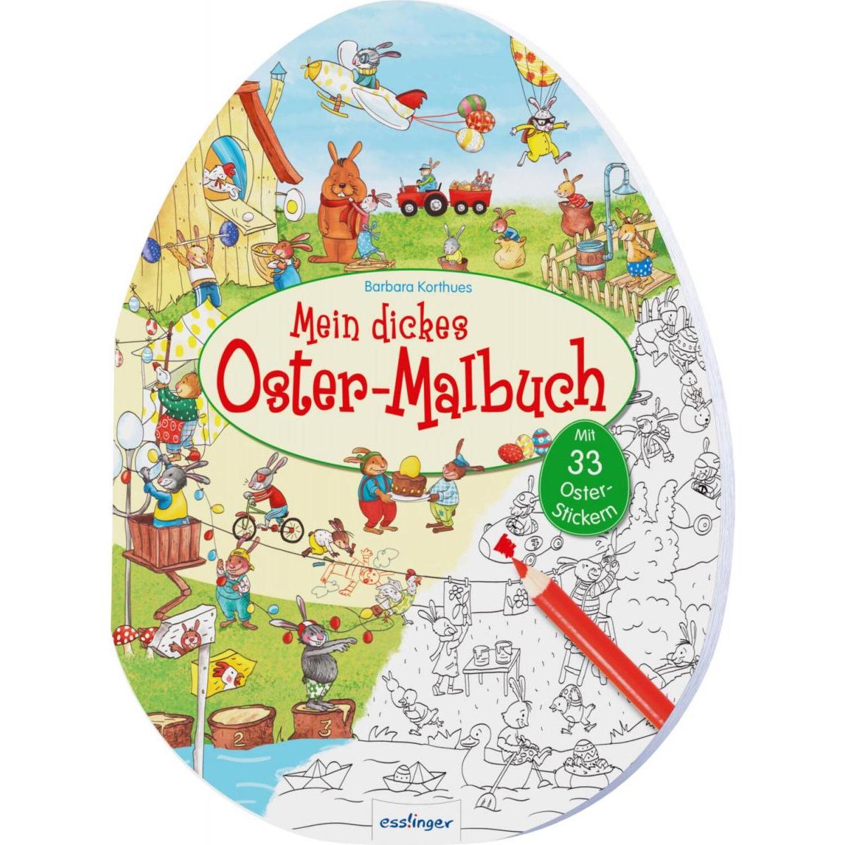 Esslinger Mein dickes Oster-Malbuch