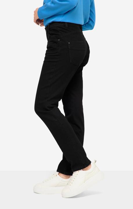 Produktbild Laurasøn Winter-Jeans, Straight Fit, 5-Pocket, mit recyceltem Polyester (44)