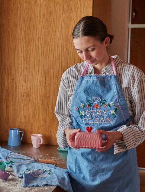 Produktbild Rice Keramik Butterdose - rosa