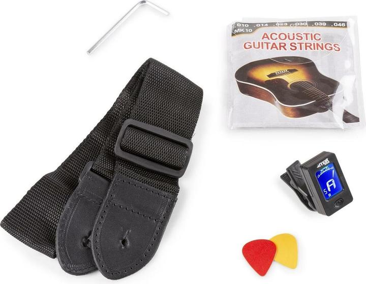 Produktbild Max Music SoloJam Set (Akustik Gitarre, Holz, Linde)