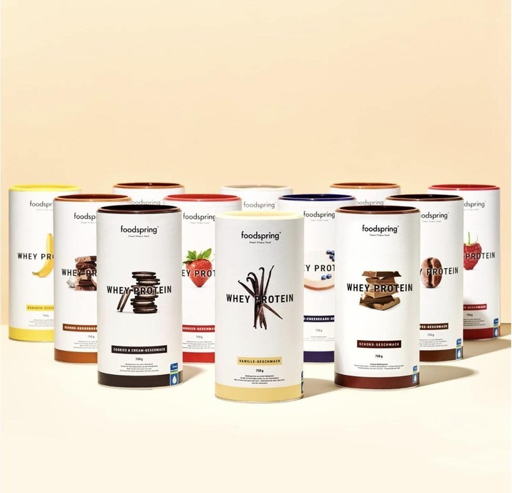 Immagine prodotto Foodspring Proteine del siero di latte (Cioccolato, 1 pz., 750 g)