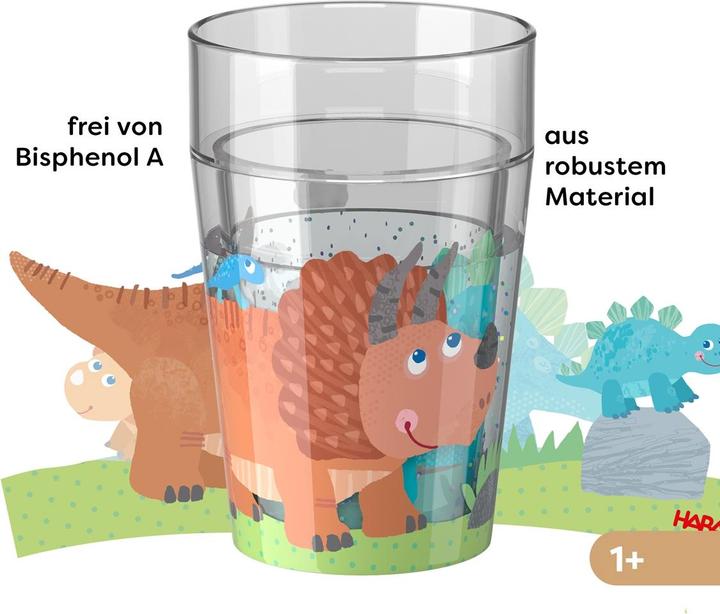 Actual product image Haba Glitzerbecher Dino