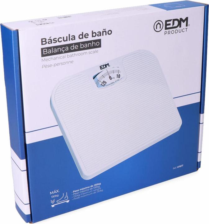 Produktbild EDM Mechanical Bathroom Scales Max 130kg (130 kg)