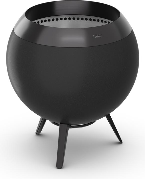 Actual product image Höfats MOON 45 all black Feuerkorb mit niedrigem Fuss (45 cm)