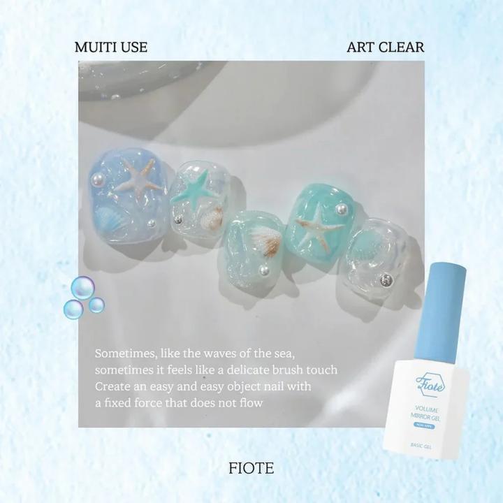 Produktbild Fiote Non-Wipe Volume Mirror Gel - 12ml (Gel-Effekt Nagellack)