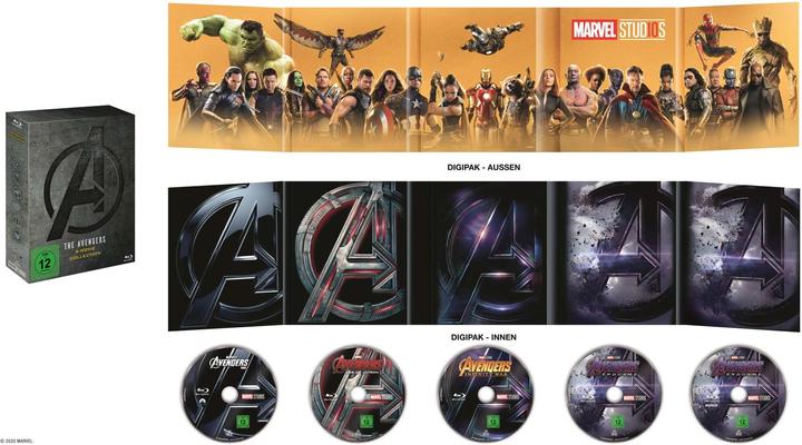 Produktbild Disney Interactive Studios The Avengers - 4-Movie Collection BD (Blu-ray, 2020, Englisch)
