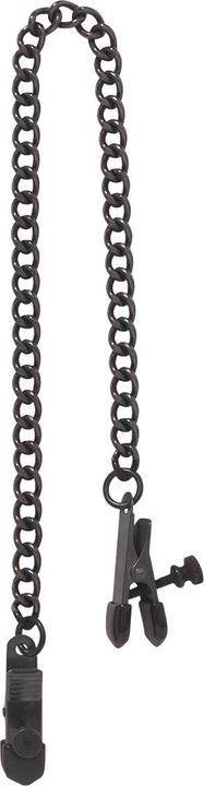 Actual product image Spartacus Nipple Clamps Black Line