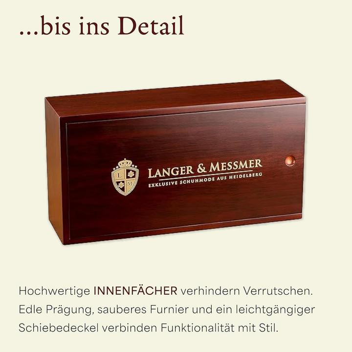 Produktbild Langer & Messmer Schuhputzkiste Mannheim mit 2 Fächern