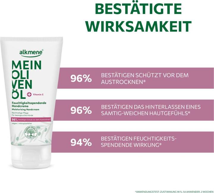 Immagine prodotto Alkmene MEIN OLIVENÖL, Feuchtigkeitsspendende Handcreme (75 ml)