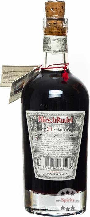 Produktbild Hirsch Rudel Kräuterlikör