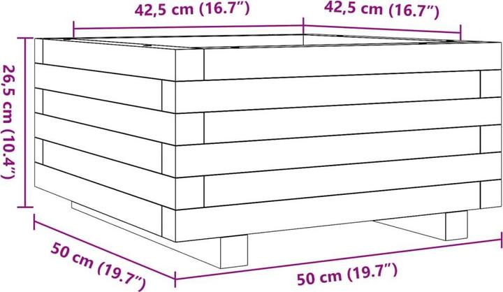 Produktbild vidaXL Pflanzgefäss