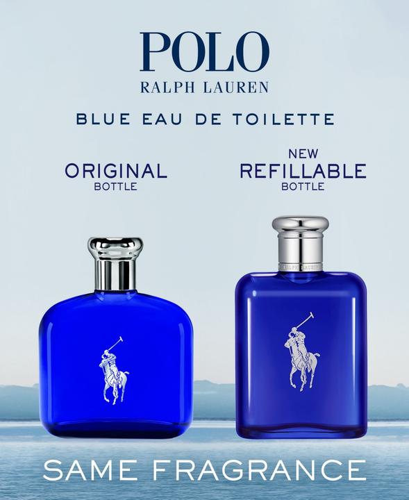 Actual product image Ralph Lauren Polo Blue Bear Edition Eau De Toilette For Men (Eau de toilette)