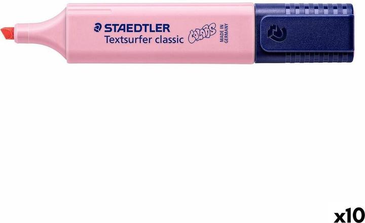 Produktbild Staedtler Classic Colors Textmarker Helles Karminrot (10 Stück) (10x)