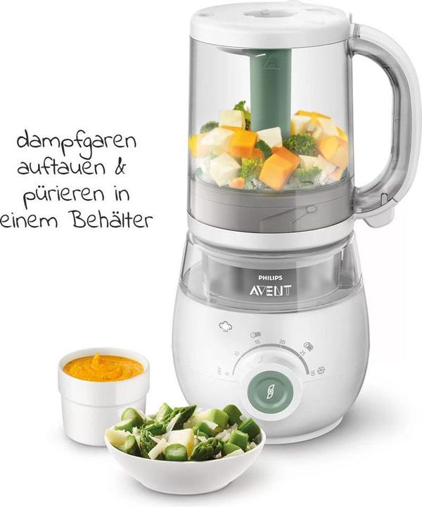 Produktbild Philips Avent Babynahrungszubereiter 45-tlg. Sparset inkl. Babynahrungszubereiter 4-in-1