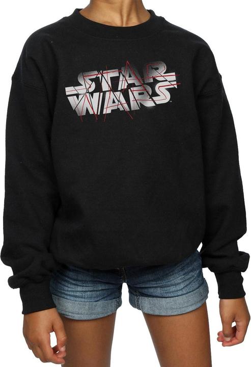 Immagine prodotto Star Wars The Last Jedi Spray Logo Felpa Ragazze (140, 146)