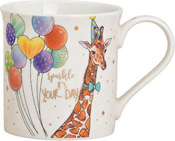 Immagine prodotto Beanarella Tazza di compleanno giraffa, porcellana (300 ml)