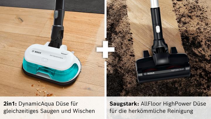 Image du produit Bosch Hausgeräte Bosch Akku-Staubsauger BSS712XHYG Unlimited 7 ProHygienic Aqua