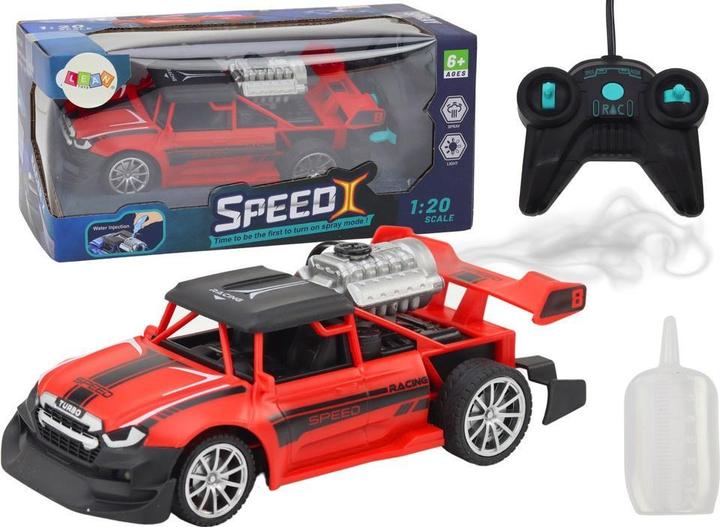 Image du produit Lean Toys Satzgesteuertes Auto 1:20 rot