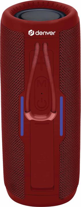 Produktbild Denver Bluetooth Lautsprecher BTV-150BD, bordeauxrot (4 h, Batteriebetrieb)