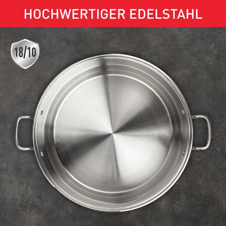 Productafbeelding Tefal Duetto steelpan 20cm w. deksel (20 cm, Steelpan, Roestvrij staal)