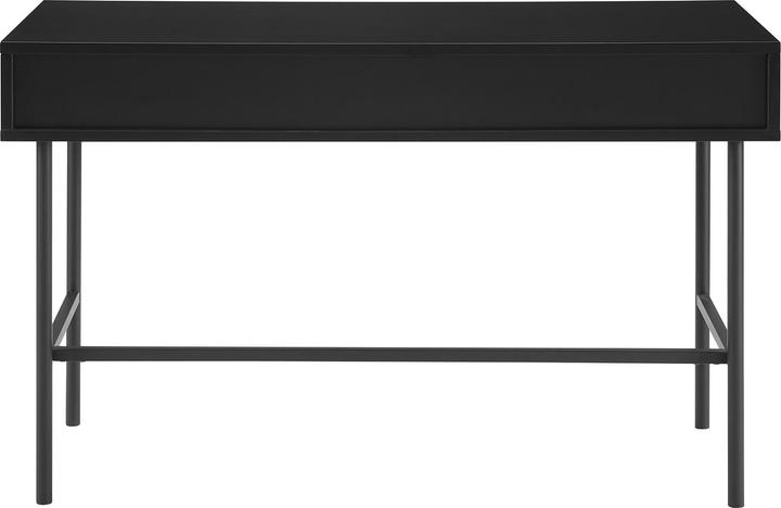 Immagine prodotto SalesFever Scrivania in vero legno impiallacciatox75 nero (120 x 50 x 75 cm)